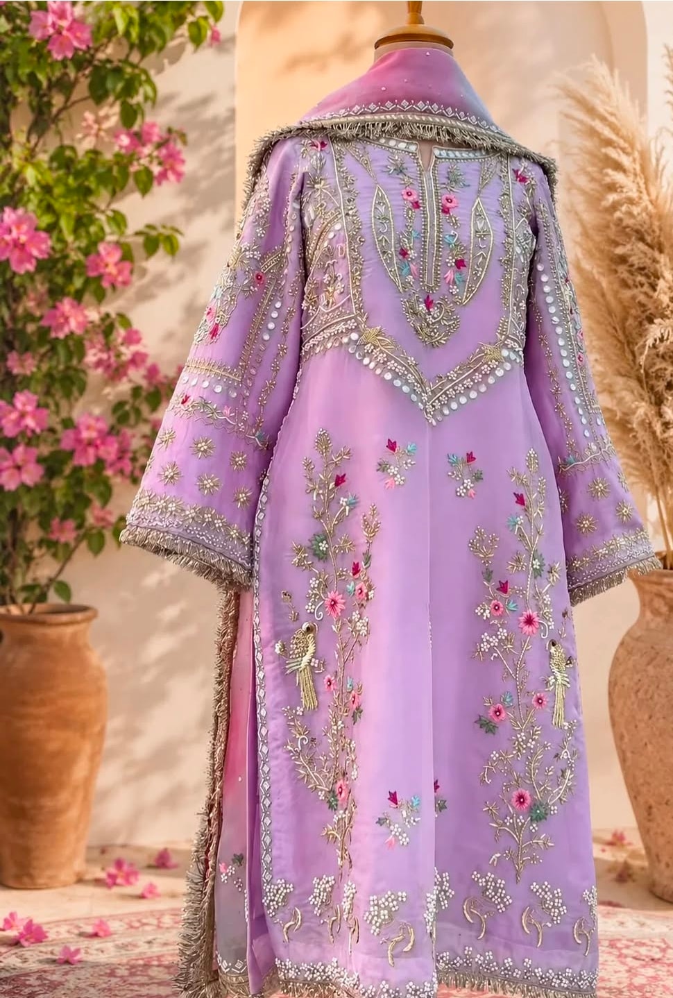 Phulkari embroidery